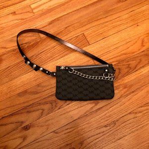 Michael Kors Signature Pull Chain Belt Bag